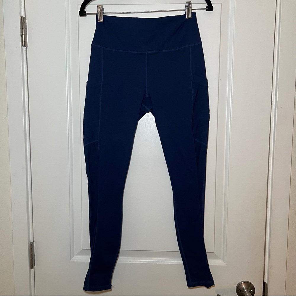 Fabletics Blue Powerhold Leggings Size M